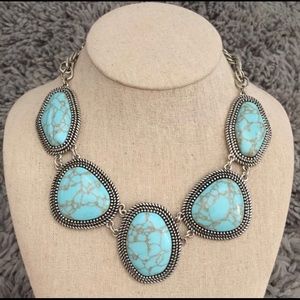 Premier Designs Turquoise Boho Chic Necklace
